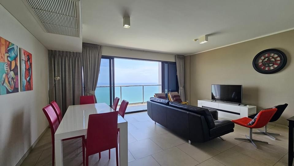 ปล่อยเช่ารายปี The Zire วงศ์อมาตย์ 2 ห้องนอน ชั้น 28 วิวทะเล