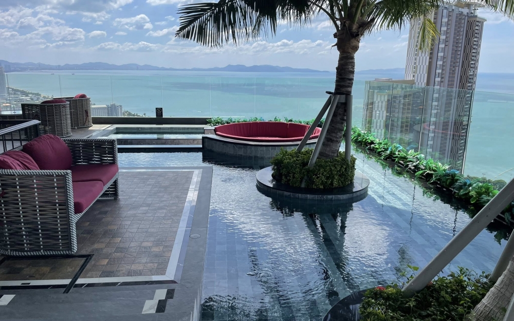 ให้เช่า Riviera Ocean Drive Jomtien ริเวียร่า โอเชี่ยน ไดร์ฟ จอมเทียน 1 ห้องนอน วิวทะเล