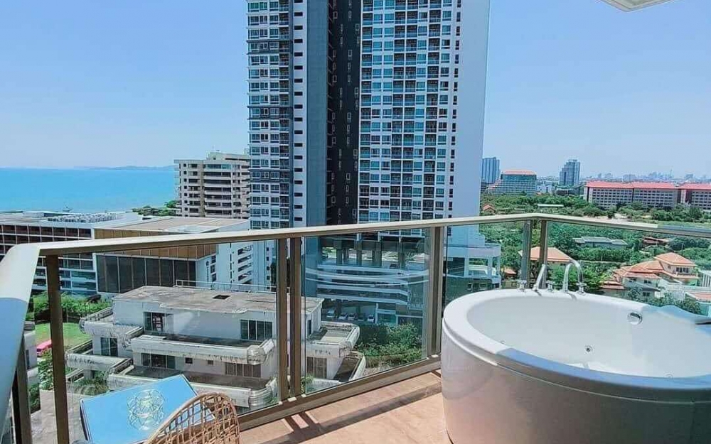 ปล่อยเช่ารายปี The Riviera Monaco Jomtien ริเวียร่า โมนาโค จอมเทียน 1ห้องนอน ชั้น 14 วิวทะเล