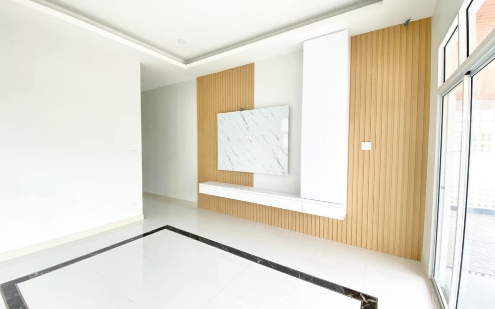 ขายบ้านเดี่ยวสร้างใหม่ หลังสุดท้าย!! 3 ห้องนอน 3 ห้องน้ำ โรงโป๊ะ มาบหว้า ซ.7 ติดเจ้าของ (3) #รับผ่อนตรง