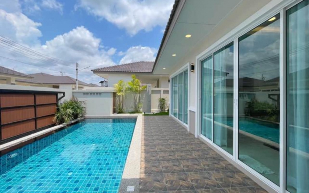 ขายพร้อมผู้เช่า Pool Villa 3 ห้องนอน 3 ห้องน้ำ นาจอมเทียน (2)