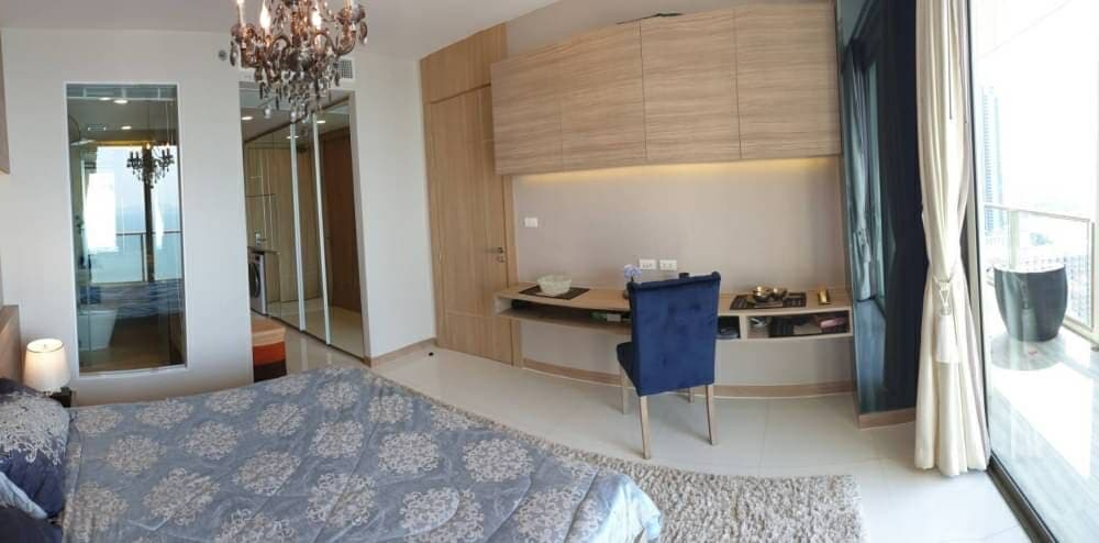 ให้เช่า ริเวียร่า วงศ์อมาตย์ 2 ห้องนอน วิวทะเล