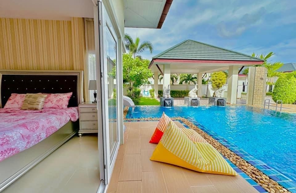 ขายบ้าน Pool Villa 4 ห้องนอน 2 ห้องน้ำ บ้านอำเภอ-นาจอมเทียน ติดเจ้าของ (3)