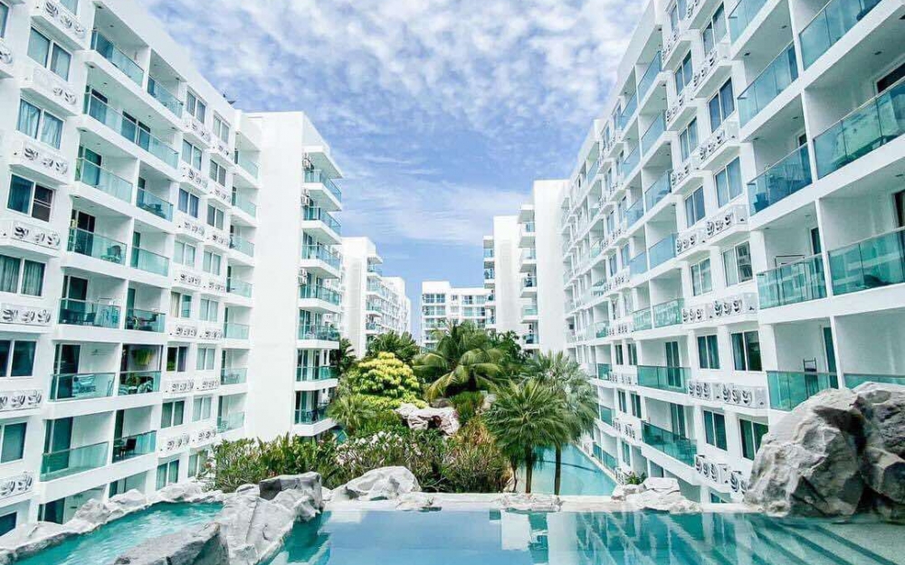 ขายพร้อมผู้เช่า Amazon Residence จองเทียน 1 ห้องนอน ชั้น 1 Pool access (2)