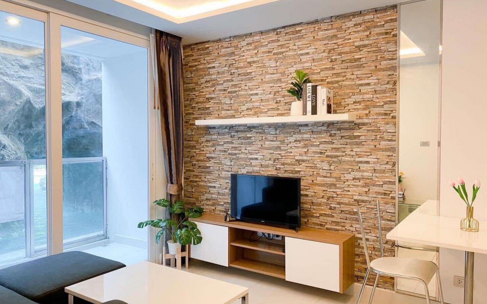 ขายพร้อมผู้เช่า Amazon Residence จองเทียน 1 ห้องนอน ชั้น 1 Pool access (2)