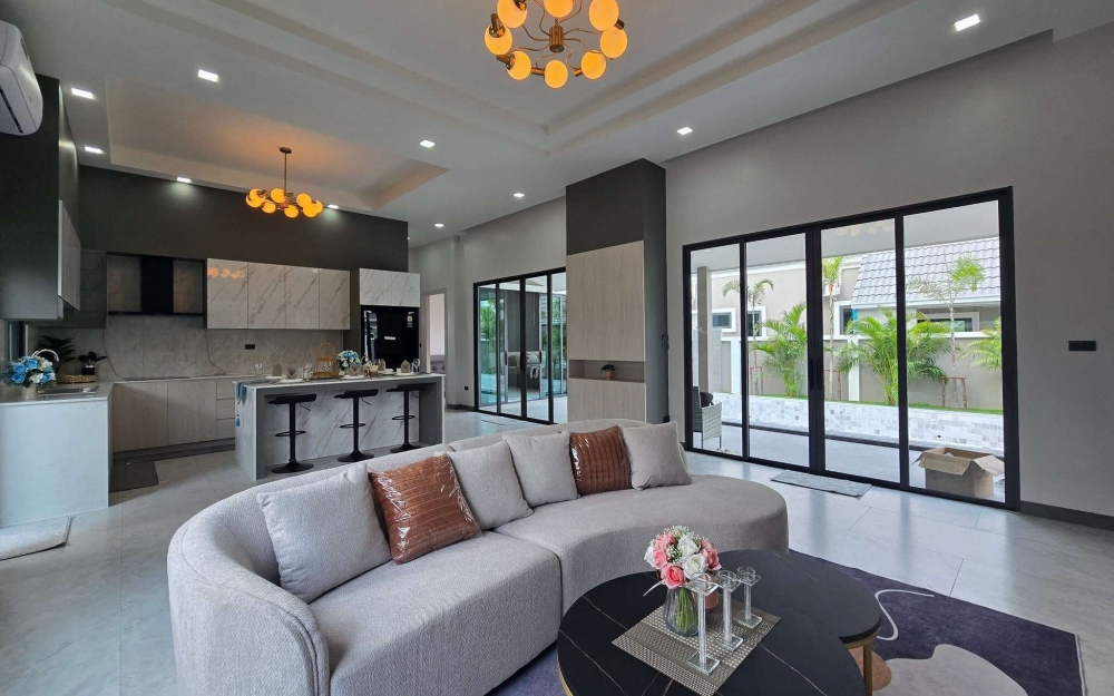 ขายบ้าน Pool Villa ชั้นเดียว 3 ห้องนอน 4 ห้องน้ำ มาบประชัน (3)