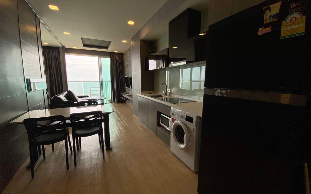 ปล่อยเช่ารายปี Cetus จอมเทียน 2 ห้องนอน ชั้น 25 วิวทะเล