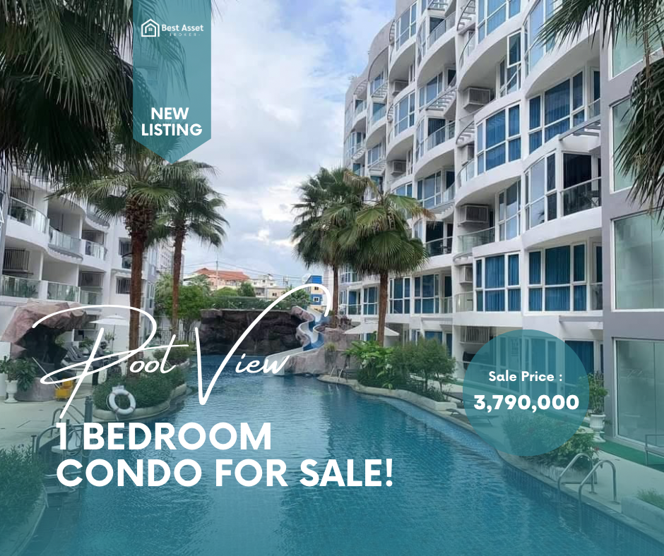 ขาย Grand Avenue พัทยากลาง 1 ห้องนอน วิวสระ (3)