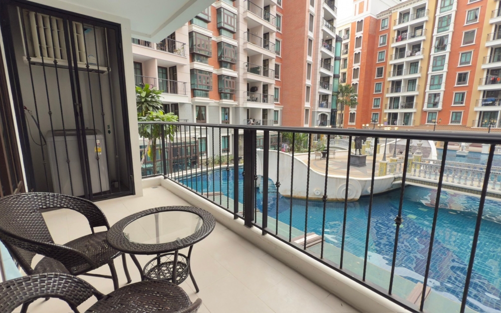 ให้เช่า Espana จอมเทียน 2 ห้องนอน วิวสระน้ำ (2)