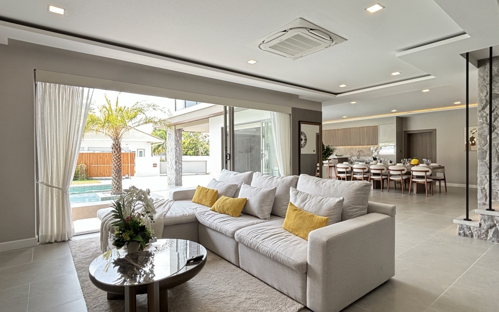 ขาย Pool Villa 2 ชั้น 7 ห้องนอน 8 ห้องน้ำ ห้วยใหญ่ (2)