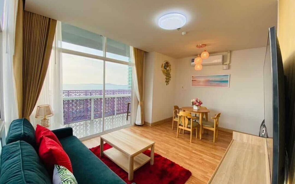 ปล่อยเช่ารายปี The Grand Jomtien เดอะ แกรนด์ จอมเทียน 2 ห้องนอน จอมเทียน ชั้น 25 วิวทะเล