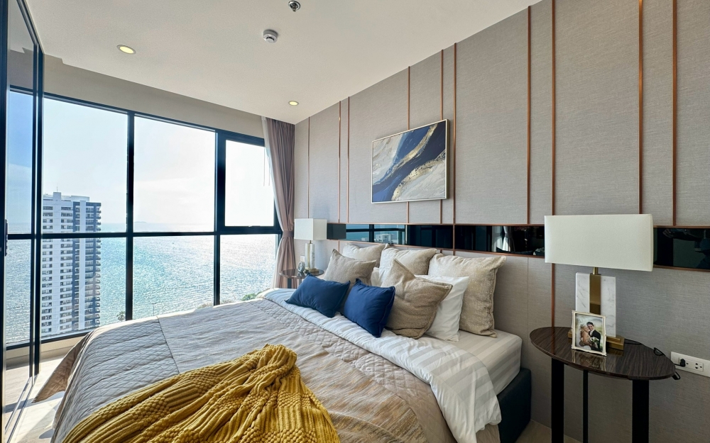 ให้เช่า The Panora Pattaya เดอะ พาโนรา พัทยา 2 ห้องนอน วิวทะเล