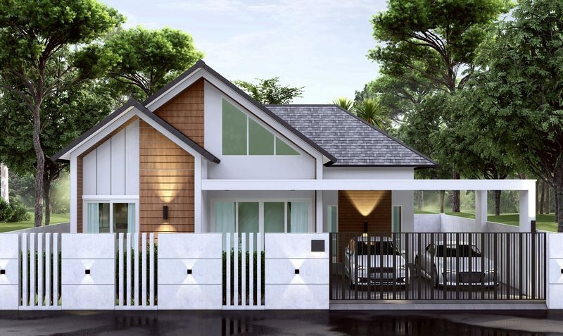 ขายบ้านเดี่ยวชั้นเดียว 3 ห้องนอน 3 ห้องน้ำ โรงโป๊ะ (3)