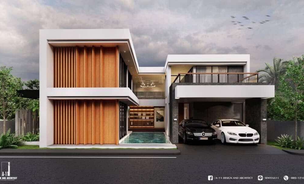 ขายบ้าน Pool Villa 2 ชั้น 5 ห้องนอน 7 ห้องน้ำ จอมเทียน (3)