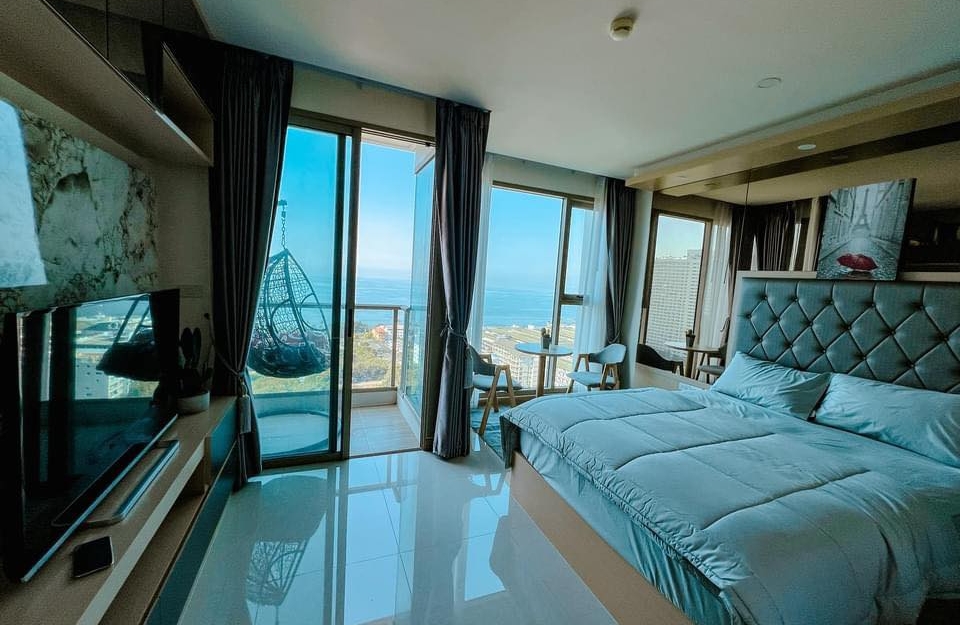 ให้เช่า Riviera Jomtien ริเวียร่า จอมเทียน Studio วิวทะเล