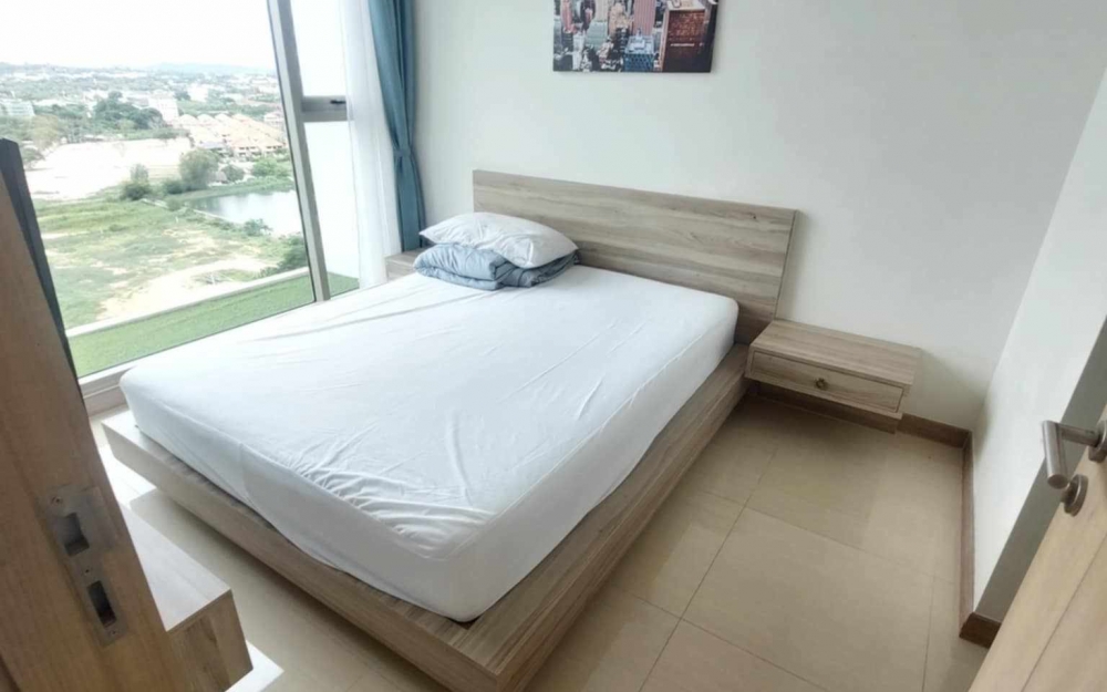 ปล่อยเช่ารายปี Riviera Jomtien ริเวียร่า 1 ห้องนอน ชั้น 23 วิวเมือง (ทำ Airbnb ได้)