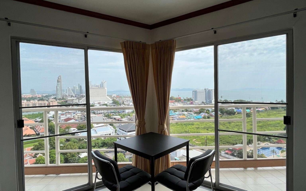 ปล่อยเช่ารายปี Rim Haad Condo Jomtien ริมหาด คอนโด จอมเทียน 1 ห้องนอน ชั้น 15 วิวทะเล