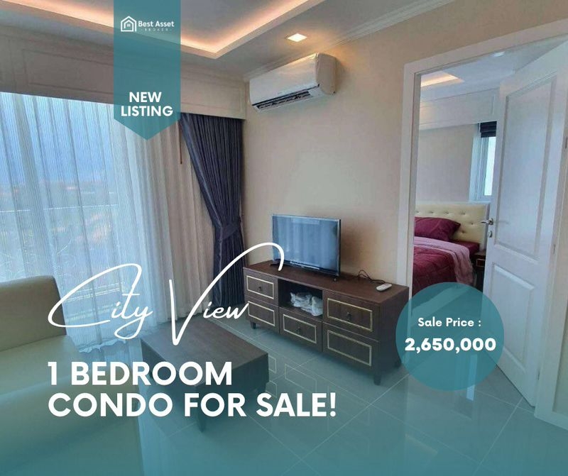 ขายพร้อมผู้เช่า The Orient Resort & Spa Pattaya เดอะ โอเรียน รีสอร์ท แอนด์ สปา พัทยา 1 ห้องนอน วิวเมือง (2)