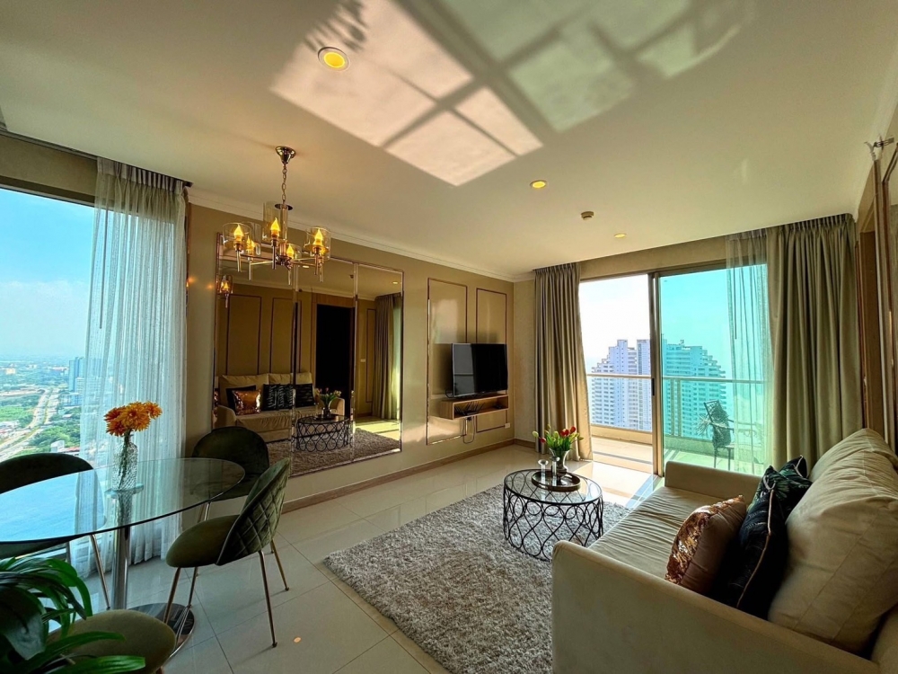 ให้เช่า Riviera จอมเทียน 1 ห้องนอน วิวทะเล