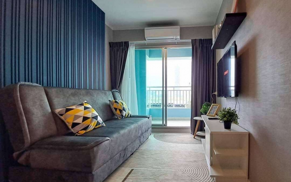 ปล่อยเช่ารายปี Lumpini Park Beach Jomtien ลุมพินี พาร์คบีช จอมเทียน 1 ห้องนอน ชั้น 6 วิวทะเล