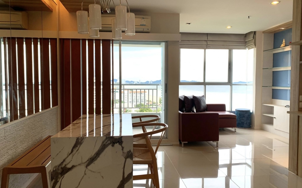 ให้เช่า Lumpini Park Beach Jomtien ลุมพินี พาร์คบีช จอมเทียน 2 ห้องนอน วิวทะเล