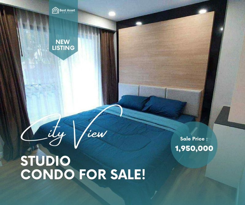 ขายพร้อมผู้เช่า Dusit Grand Park 1 Jomtien ดุสิต แกรนด์ คอนโด พาร์ค 1 จอมเทียน Studio วิวเมือง (2)