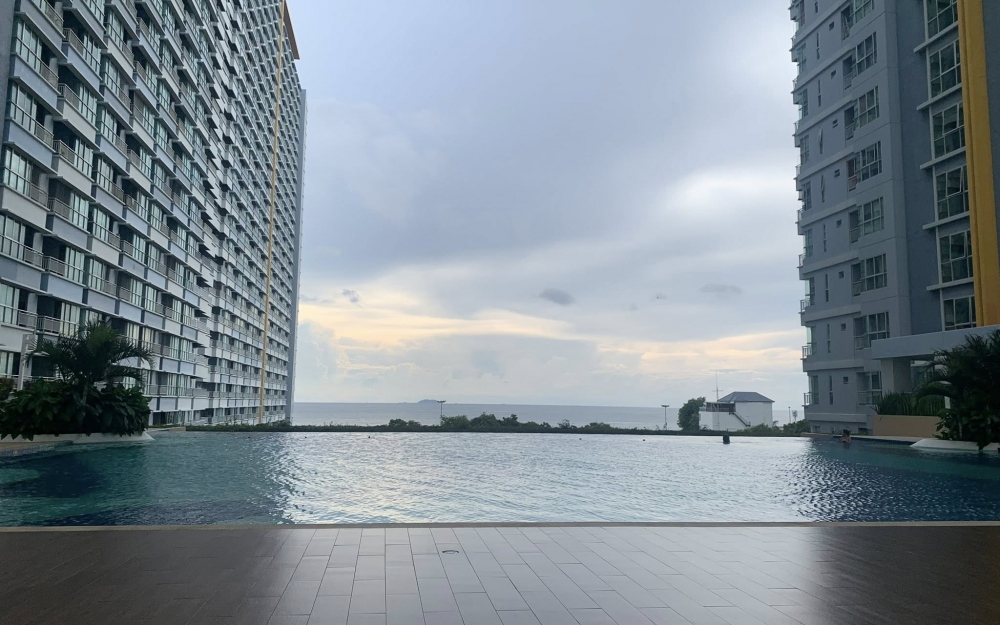 ให้เช่า Lumpini Park Beach Jomtien ลุมพินี พาร์คบีช จอมเทียน 2 ห้องนอน วิวทะเล