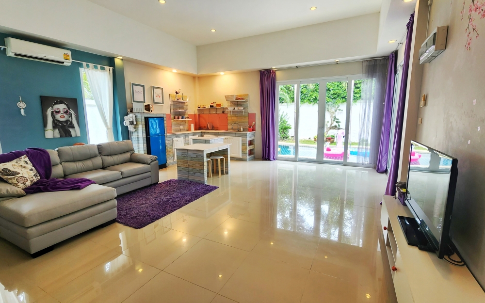 ขาย Pool Villa ชั้นเดียว 2 ห้องนอน 2 ห้องน้ำ บ้านอำเภอ (2)