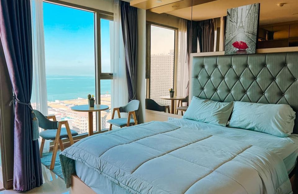ให้เช่า Riviera Jomtien ริเวียร่า จอมเทียน Studio วิวทะเล