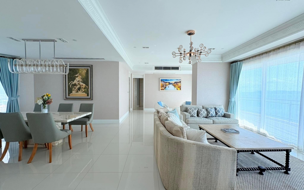 ให้เช่าคอนโด รีเฟลคชั่น จอมเทียน 3 ห้องนอน วิวทะเล