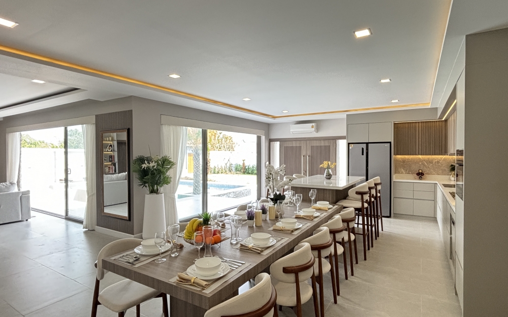 ขาย Pool Villa 2 ชั้น 7 ห้องนอน 8 ห้องน้ำ ห้วยใหญ่ (2)