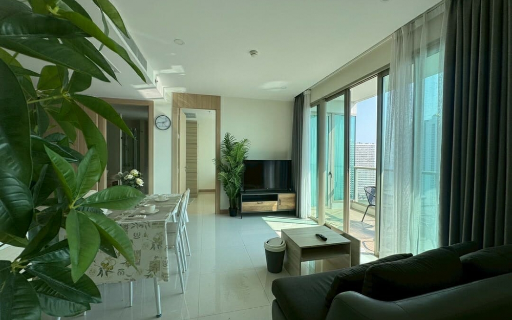 ให้เช่า ริเวียร่า จอมเทียน 2 ห้องนอน วิวทะเล