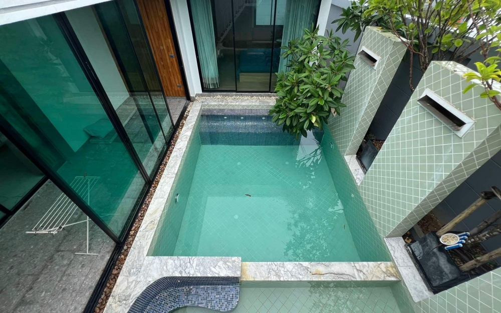 ปล่อยเช่ารายปี บ้าน Pool Villa 3 ห้องนอน 4 ห้องน้ำ ทุ่งกลมตาบหมัน ติดเจ้าของ