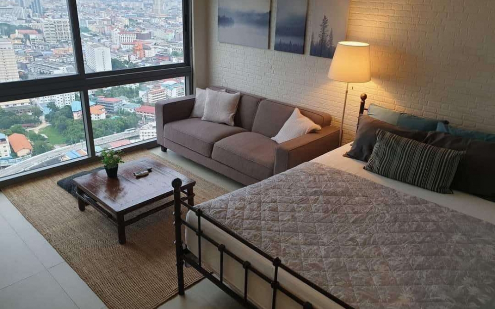 ปล่อยเช่าขั้นต่ำ 6 เดือน Unixx ยูนิกซ์ พระตำหนัก-พัทยาใต้ สตูดิโอ ชั้น 40 วิวทะเล