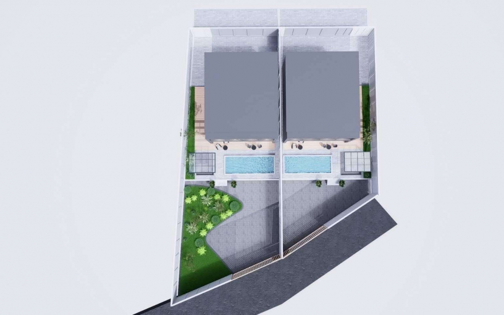 ขายบ้าน Pool Villa 2 ชั้น 4 ห้องนอน 5 ห้องน้ำ จอมเทียน (2)