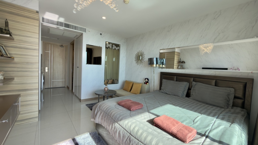 ปล่อยเช่า Riviera Jomtien ริเวียร่า จอมเทียน Studio ชั้น 15 วิวทะเล ติดเจ้าของ