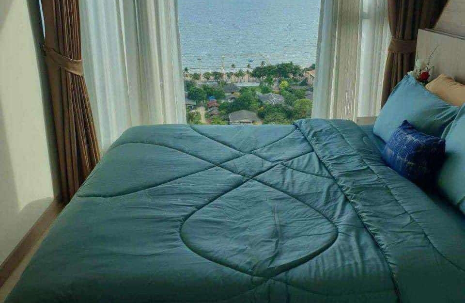 ปล่อยเช่ารายปี The Riviera Jomtien เดอะ ริเวียร่า จอมเทียน 1 ห้องนอน 1 ห้องน้ำ วิวทะเล