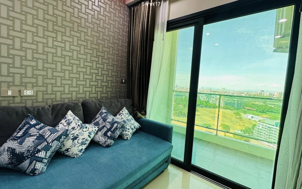 ปล่อยเช่า Dusit Grand Condo View จอมเทียน 1 ห้องนอน ชั้น 19 วิวเมือง ติดเจ้าของ