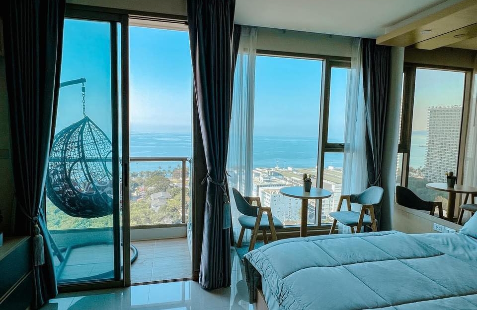 ให้เช่า Riviera Jomtien ริเวียร่า จอมเทียน Studio วิวทะเล