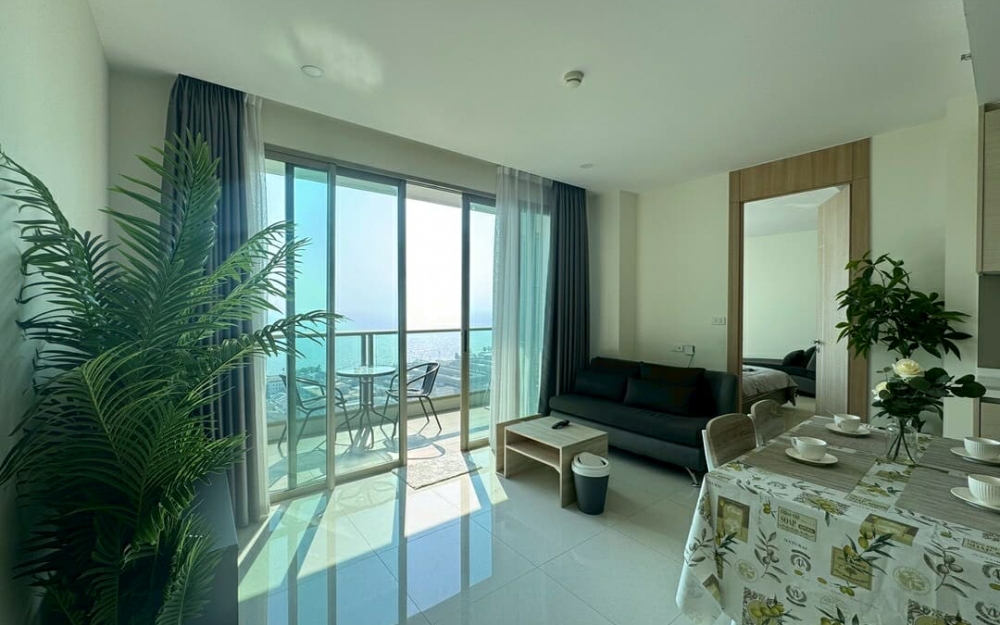 ให้เช่า ริเวียร่า จอมเทียน 2 ห้องนอน วิวทะเล