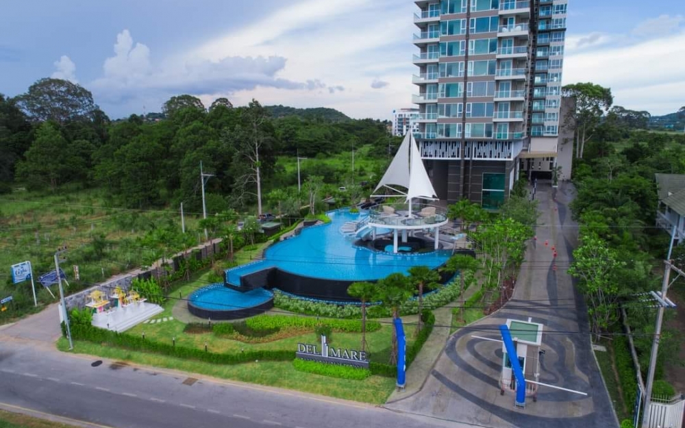 ให้เช่า Del Mare Bangsaray เดลมาเล่ย์ บางเสร่ 2 ห้องนอน 2 ห้องน้ำ วิวทะเล