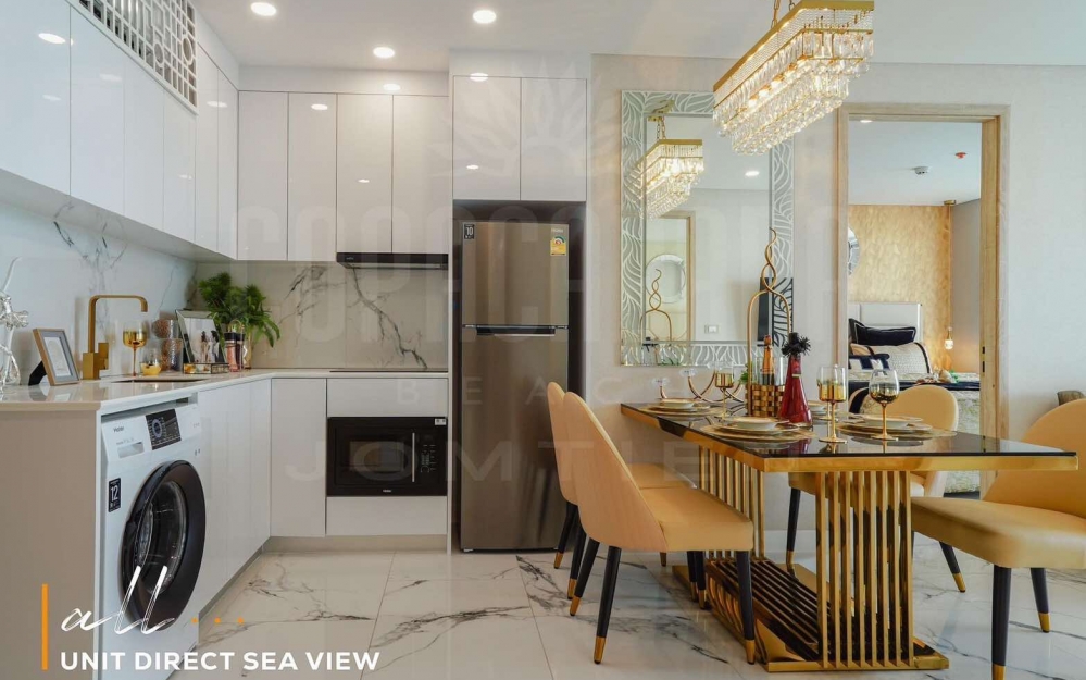 ให้เช่าคอนโด Copacabana จอมเทียน 2 ห้องนอน วิวทะเล