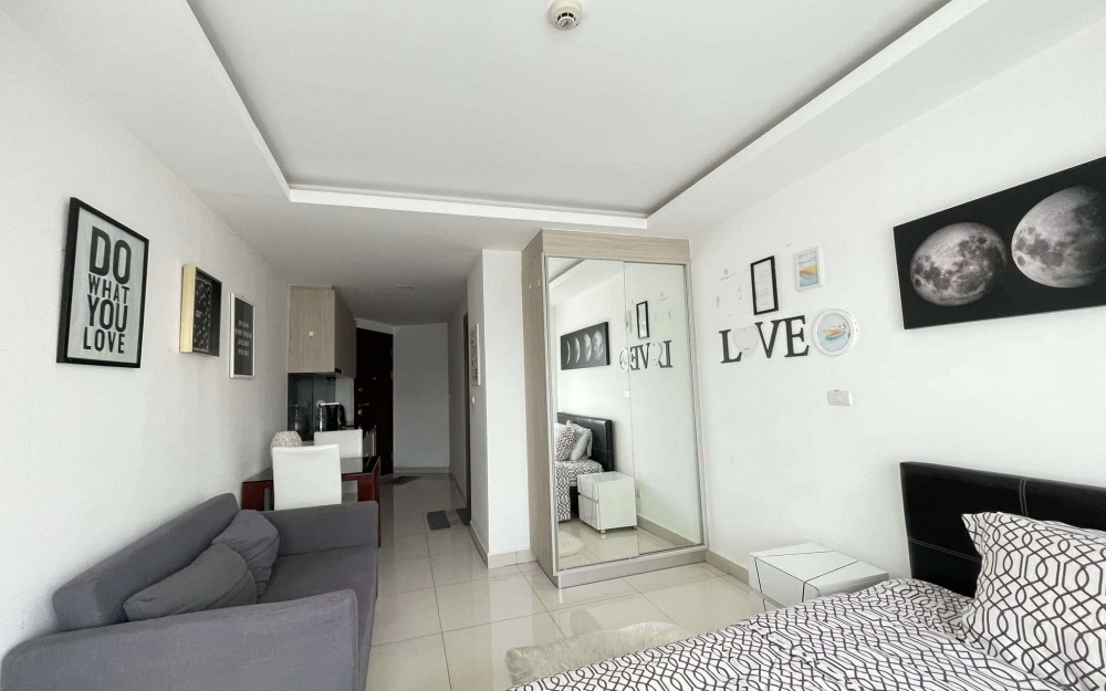 ปล่อยเช่ารายปี Laguna3 Jomtien ลากูน่า3 จอมเทียน Studio ชั้น 7 วิวสระ