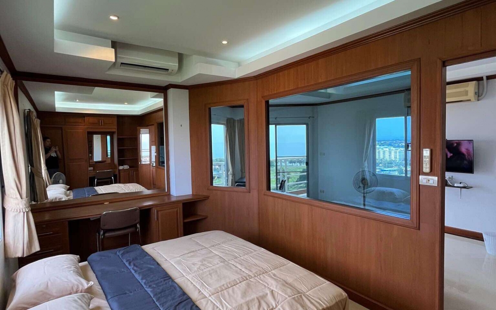 ปล่อยเช่ารายปี Rim Haad Condo Jomtien ริมหาด คอนโด จอมเทียน 1 ห้องนอน ชั้น 15 วิวทะเล