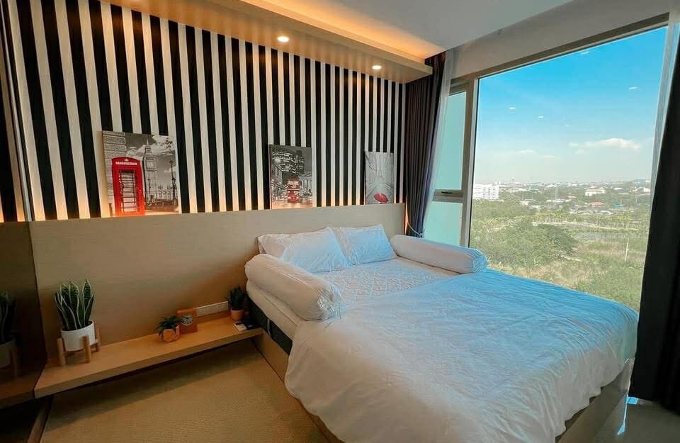 ให้เช่า ริเวียร่า จอมเทียน 1 ห้องนอน วิวเมือง