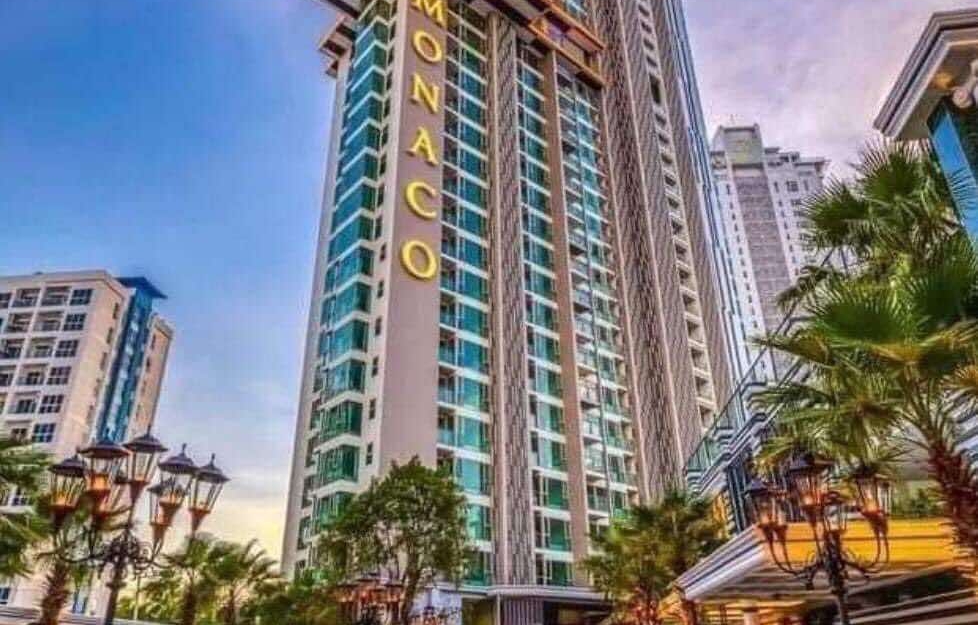 ปล่อยเช่ารายปี The Riviera Monaco Jomtien ริเวียร่า โมนาโค จอมเทียน 1ห้องนอน ชั้น 14 วิวทะเล