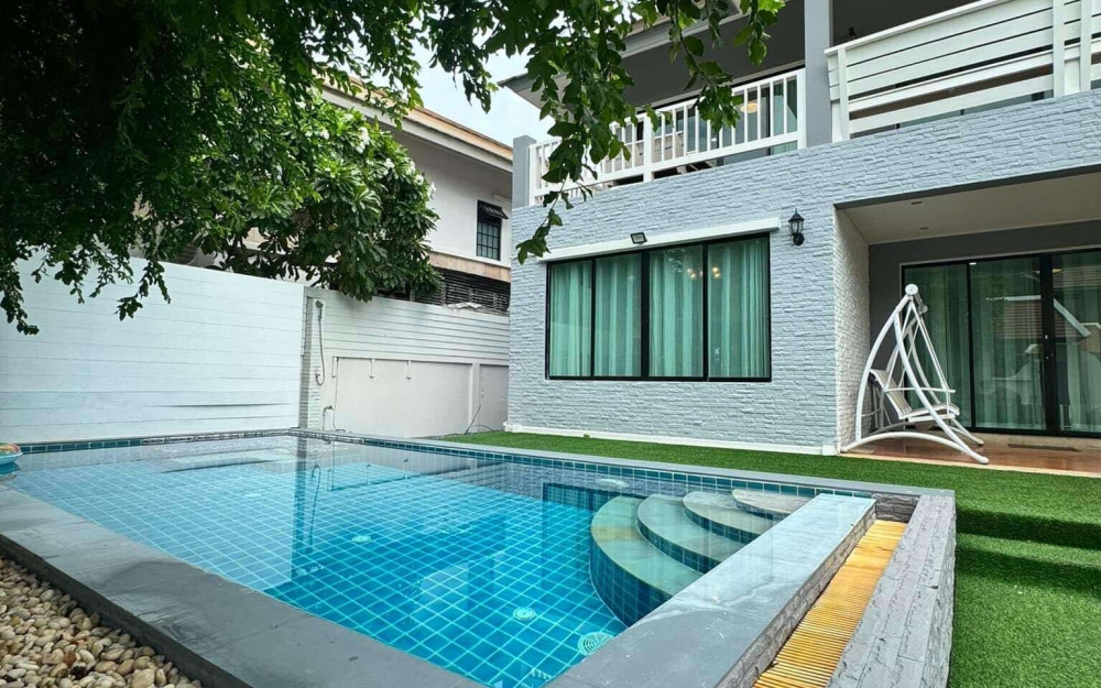 ปล่อยเช่ารายปี บ้าน Pool Villa 2 ชั้น พัทยาเหนือ 4 ห้องนอน 4 ห้องน้ำ
