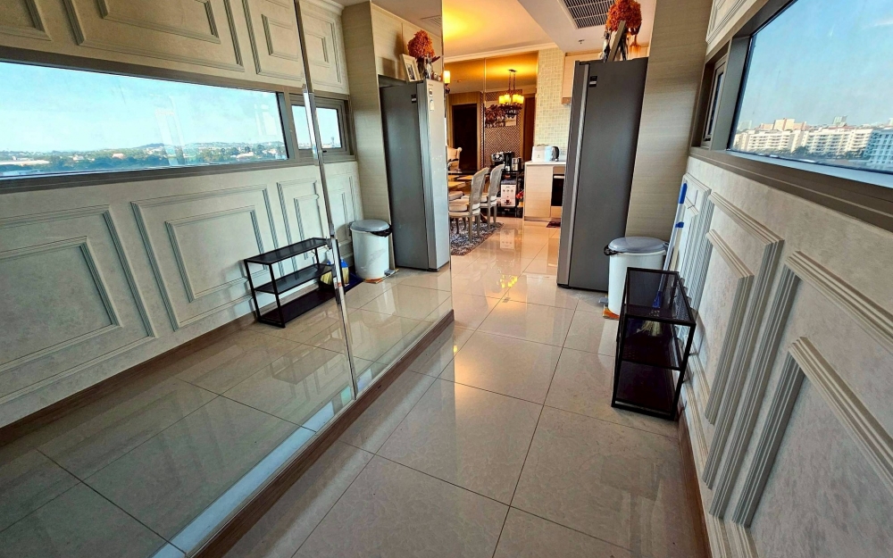 ให้เช่า Riviera Jomtien ริเวียร่า จอมเทียน 2 ห้องนอน วิวเมือง