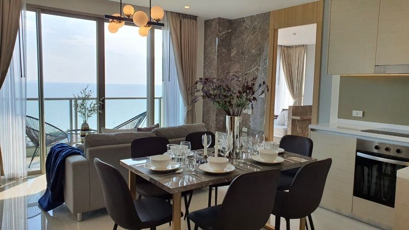 ขาย Riviera Jomtien ริเวียร่า จอมเทียน 2 ห้องนอน วิวทะเล (2)