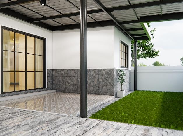 ขาย บ้านแฝด 3 ห้องนอน 2 ห้องน้ำ ห้วยใหญ่ (2)